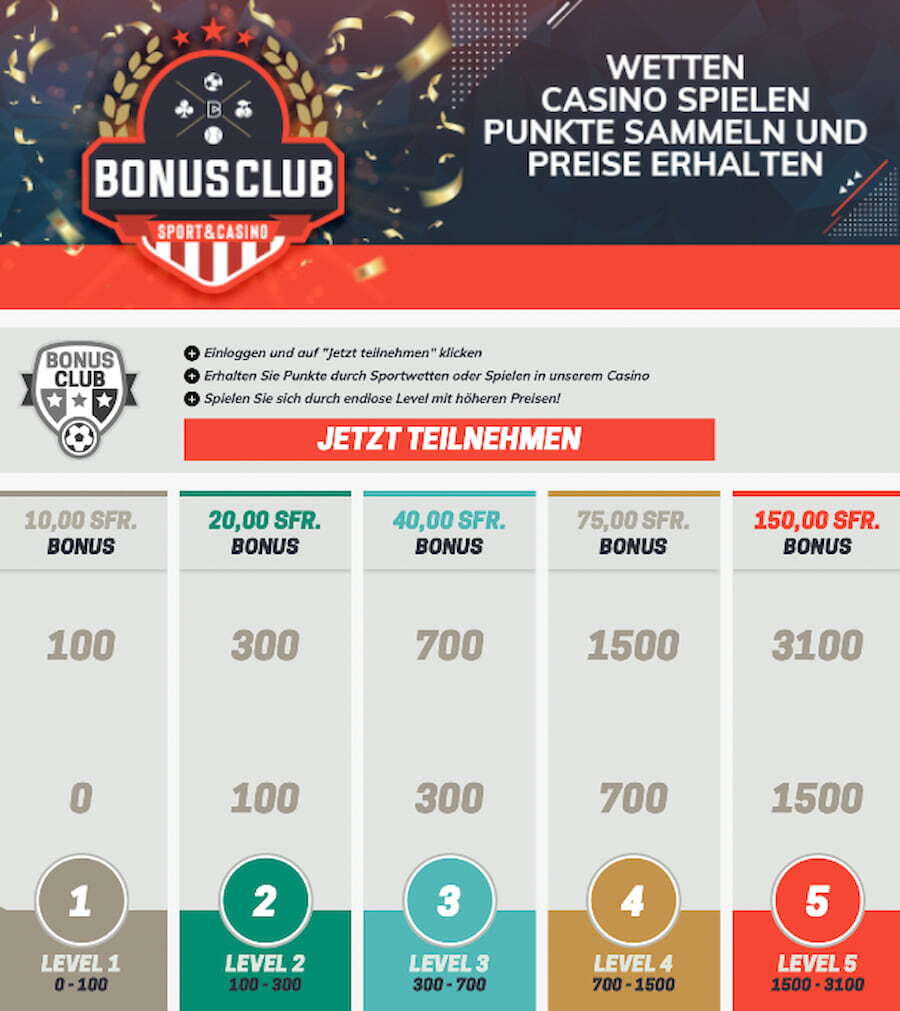 Bahigo Bonusclub