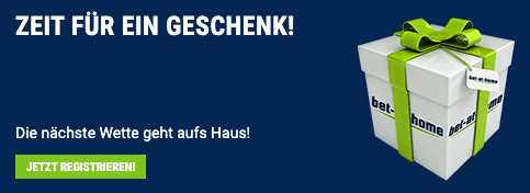 Bet-at-home - Bonus ohne Einzahlung - Freiwette Banner