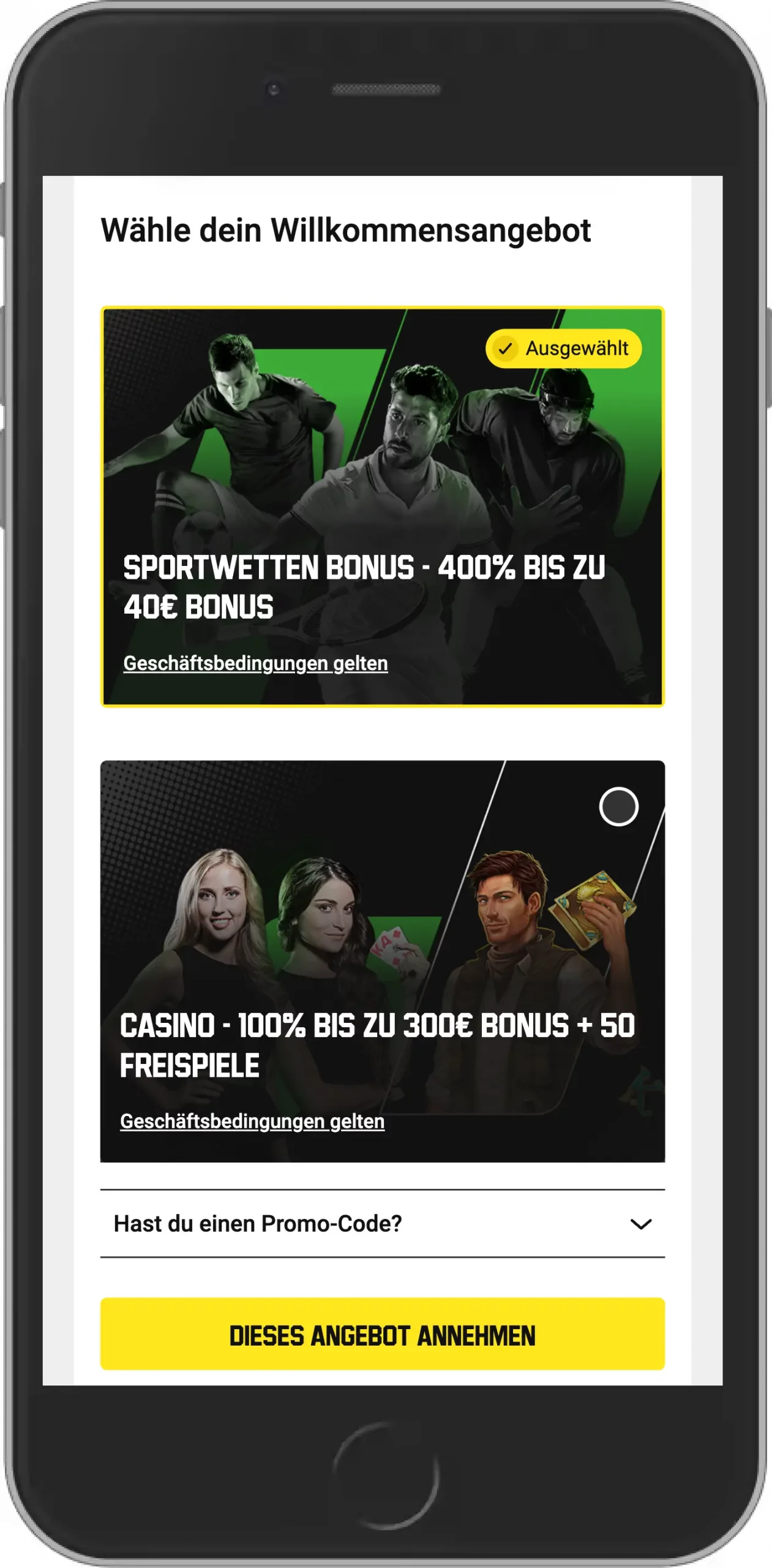 Unibet Schweiz Bonus