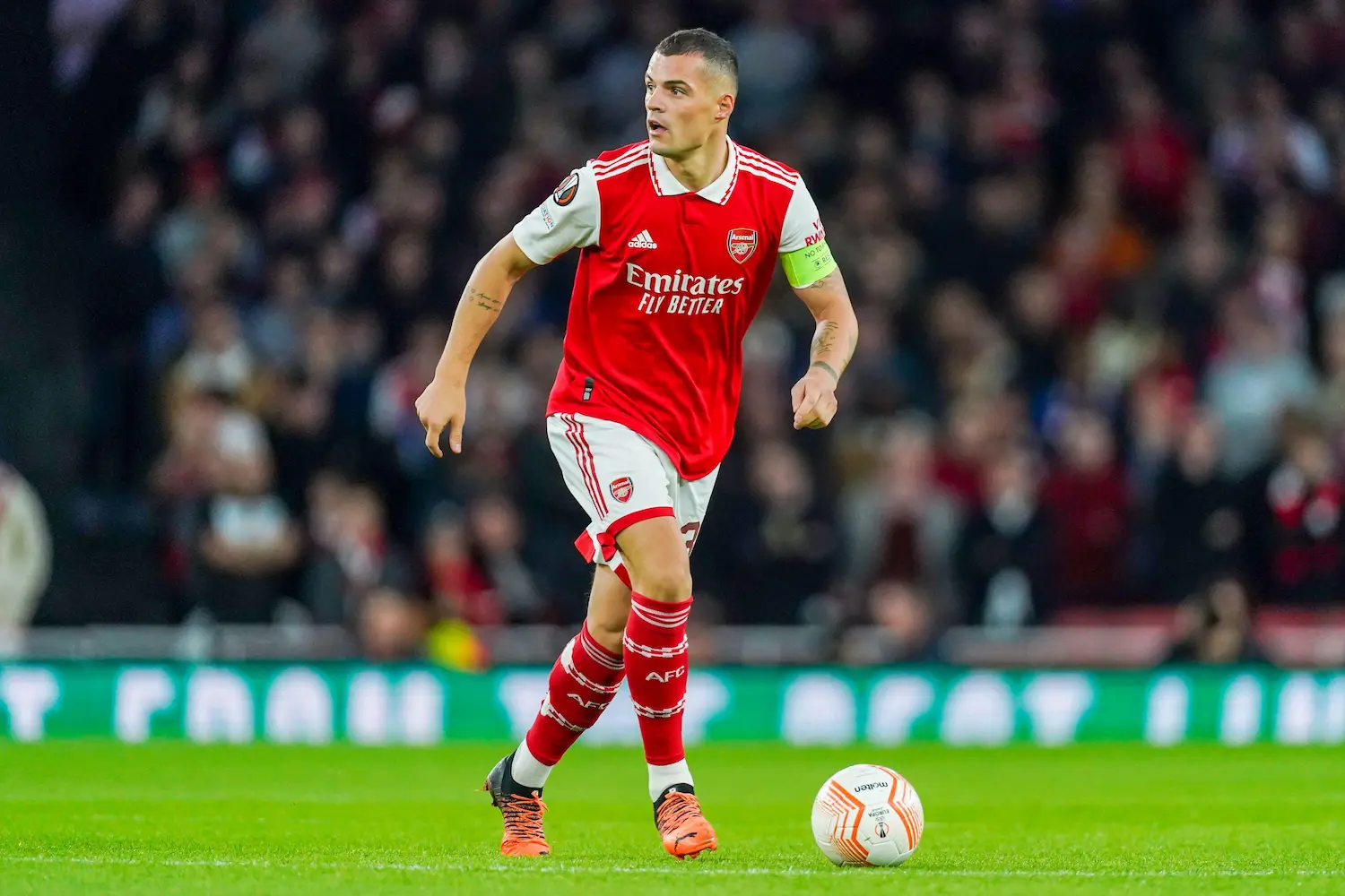 Granit Xhaka ist bereits seit 7 Jahren bei Arsenal aktiv