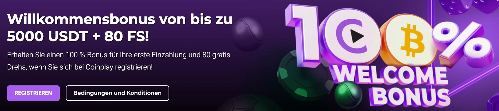 Coinplay Schweiz Bonus