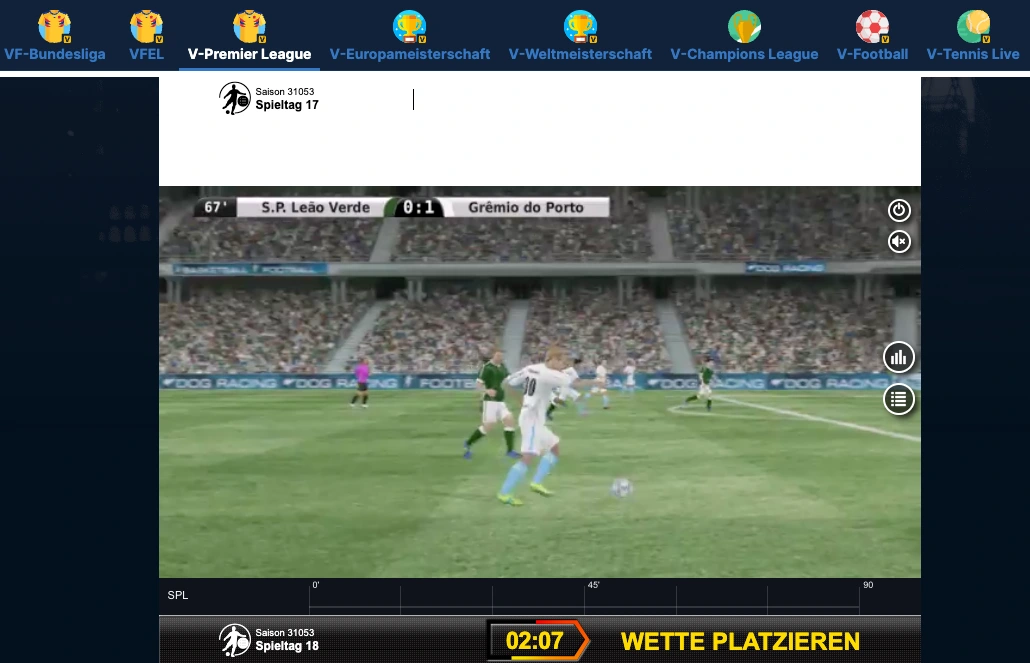 Playzilla Virtueller Sport