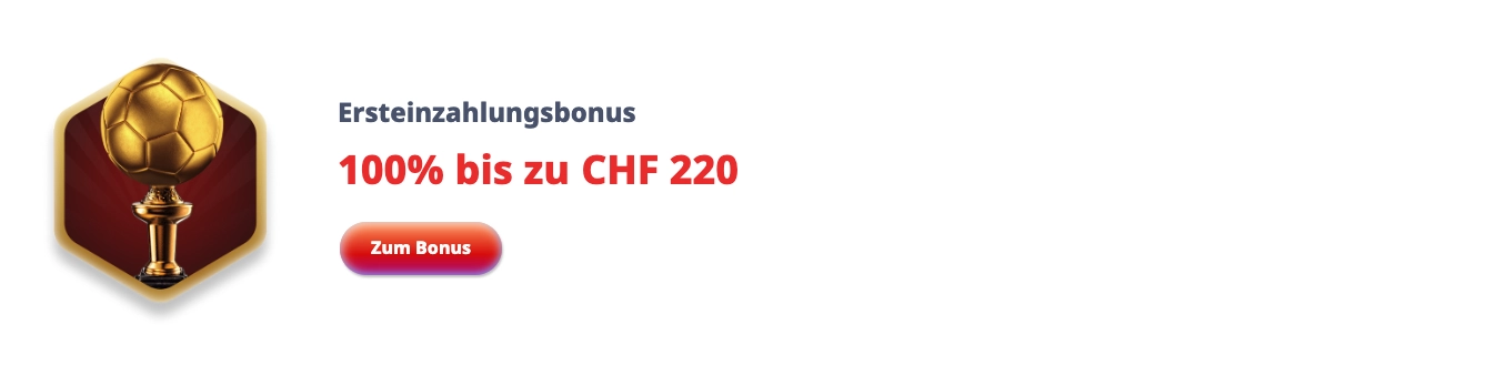 Casino Infinity Schweiz Ersteinzahlungsbonus