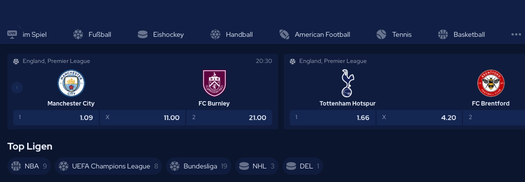 BetBeast Schweiz Sportwetten Angebot