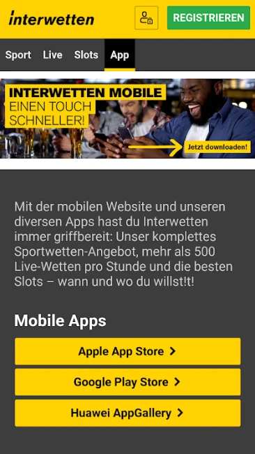 interwetten app