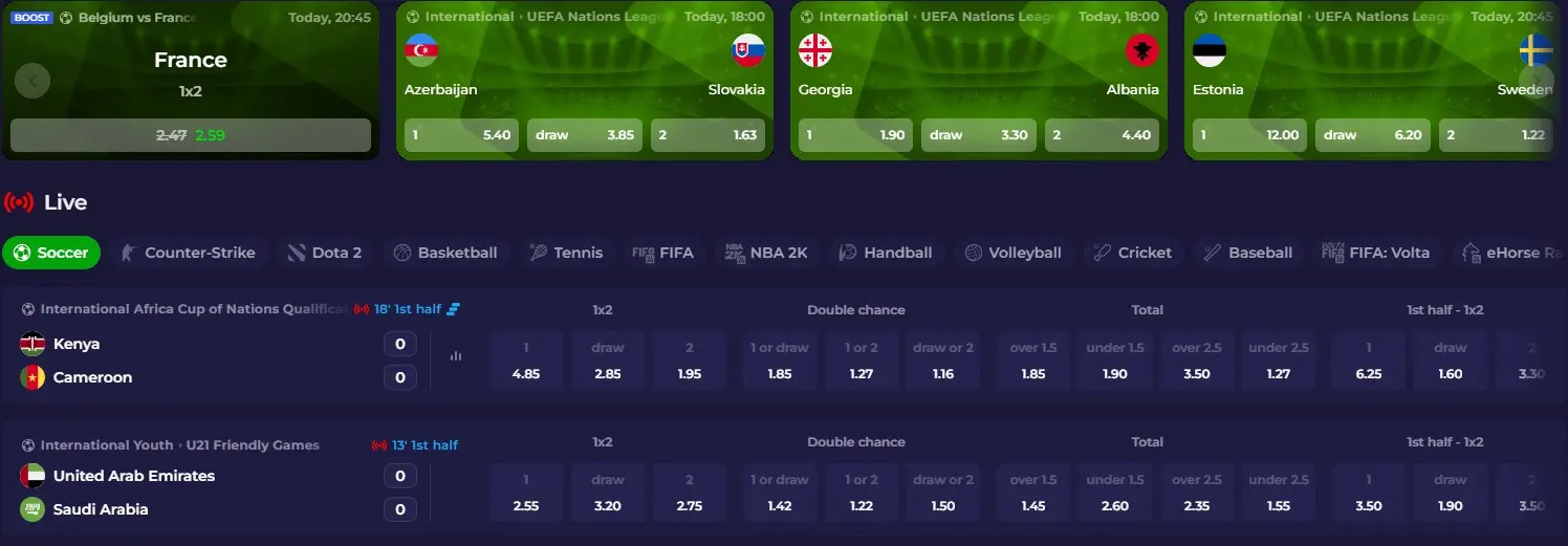 Lazybar Sportwetten