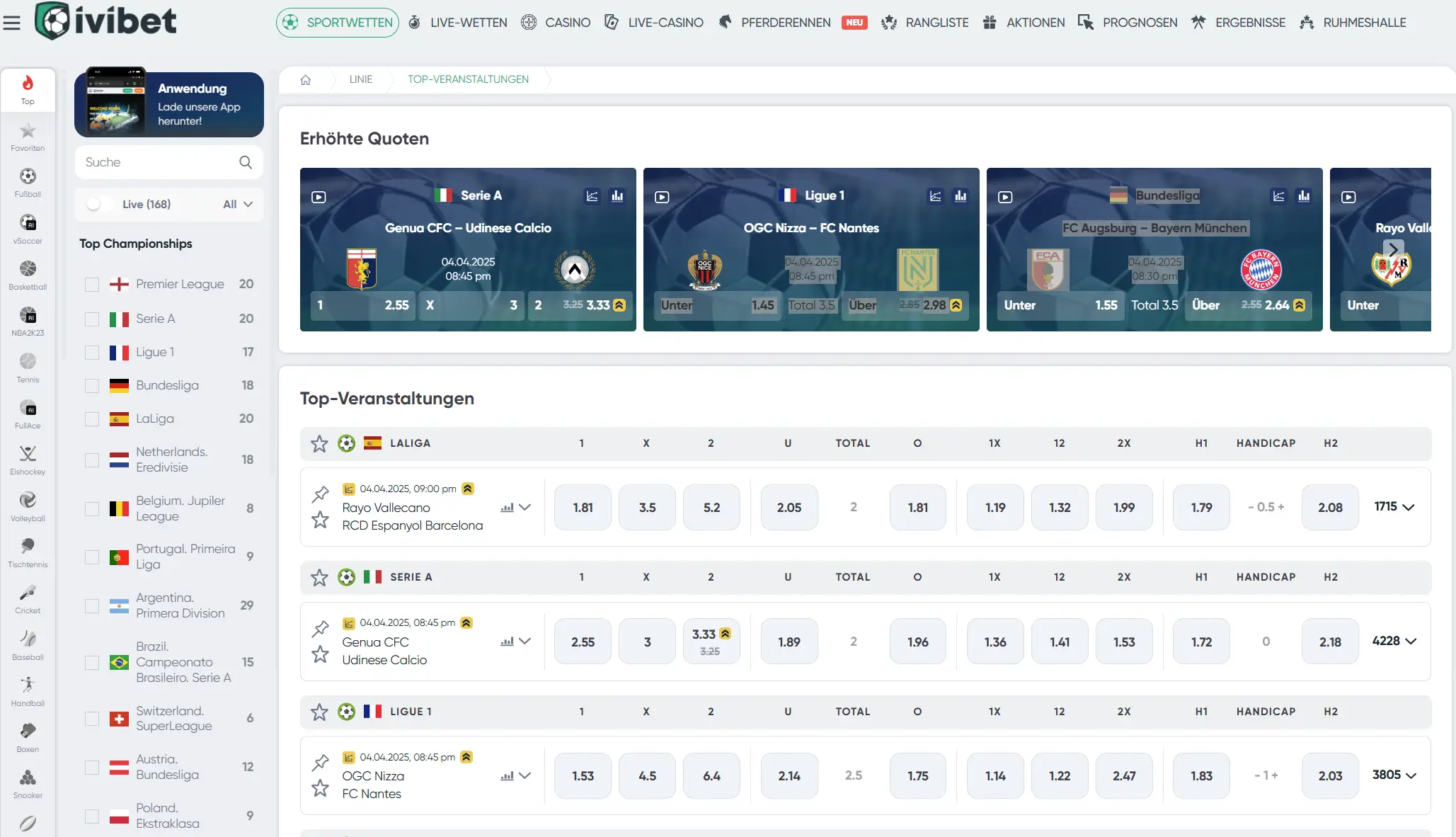 IviBet Sportwetten
