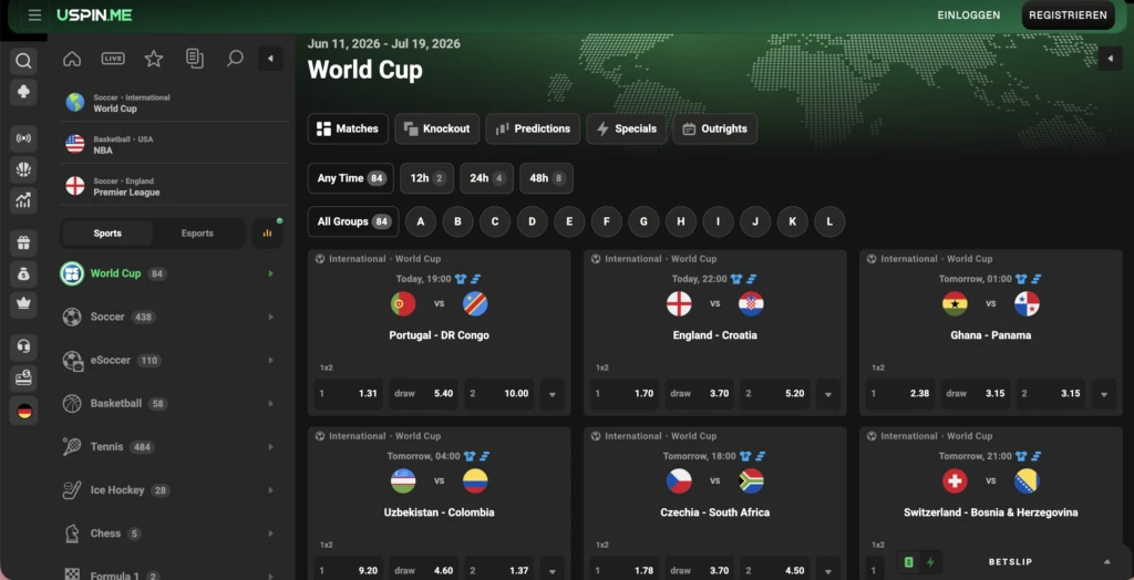Uspin World Cup