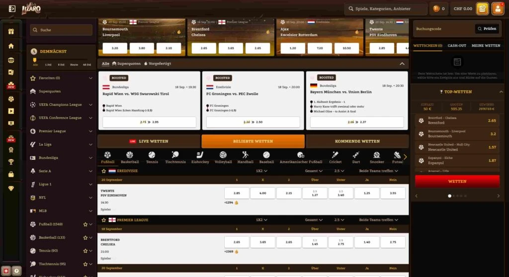 Lizaro Sportwetten